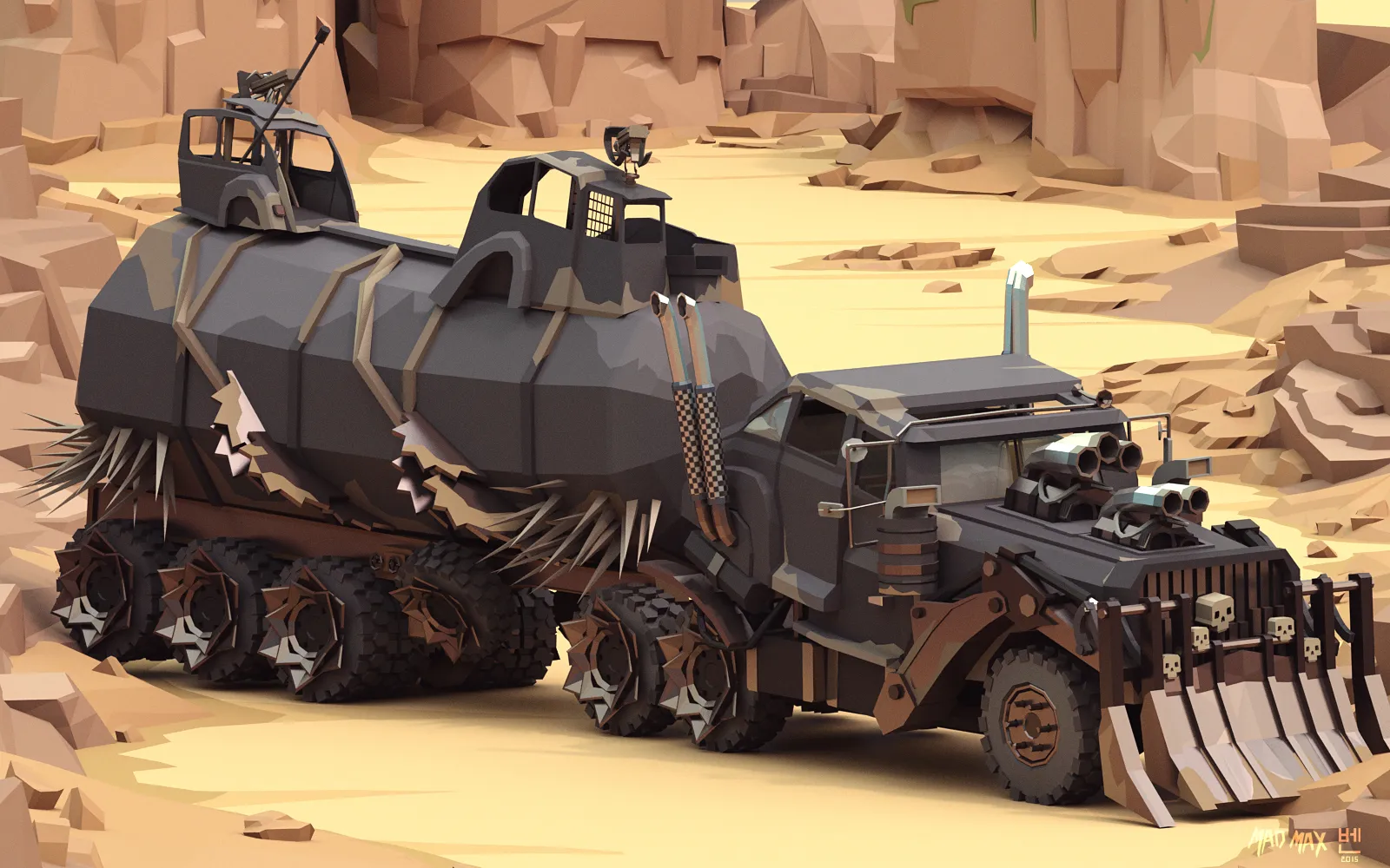 48868 mad max diecast cars interceptor