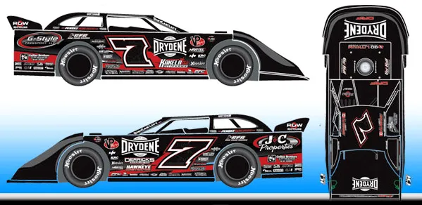 48883 ricky weiss dirt racing diecast