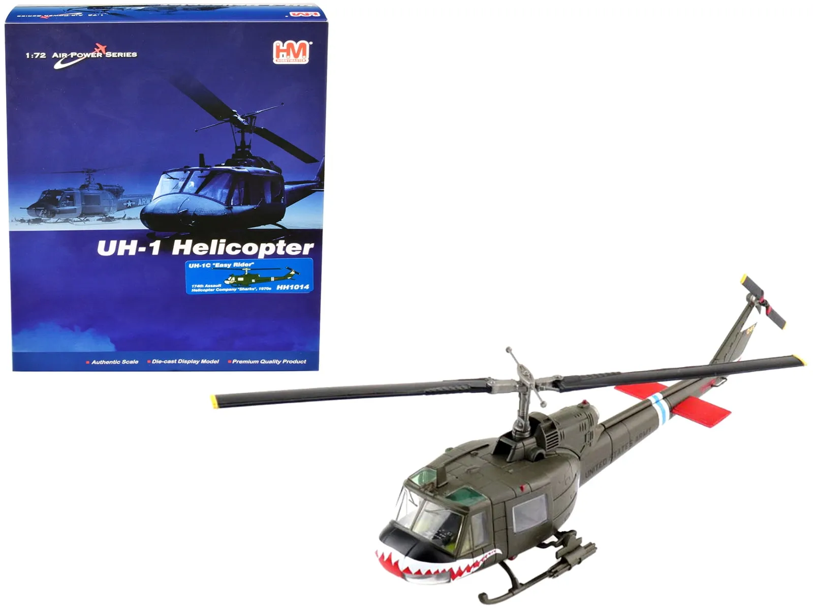 48902 helicopter model display