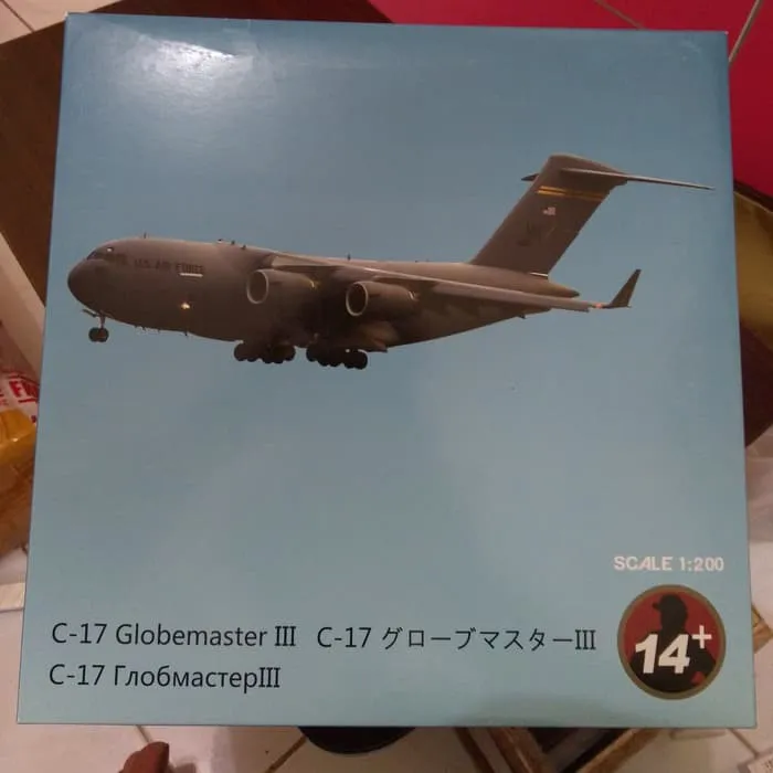 48913 diecast pesawat display