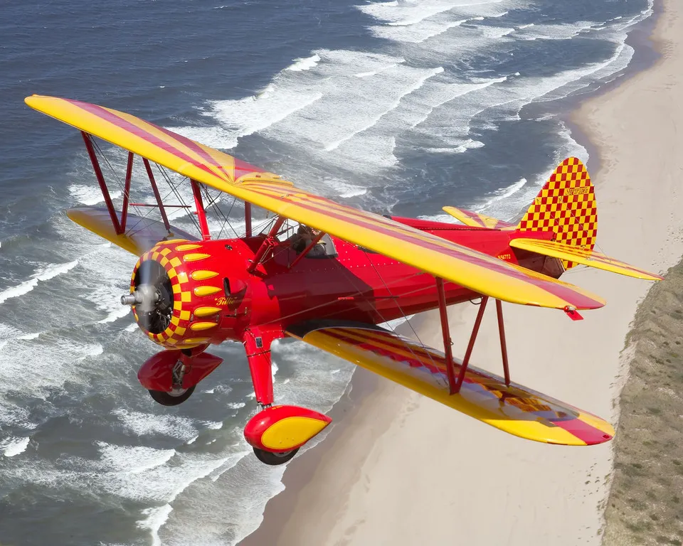 48929 stearman diecast model overview