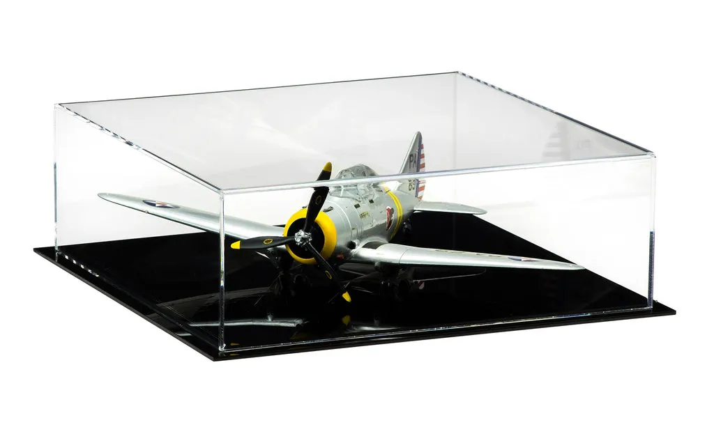 48933 airplane diecast display case feature 2