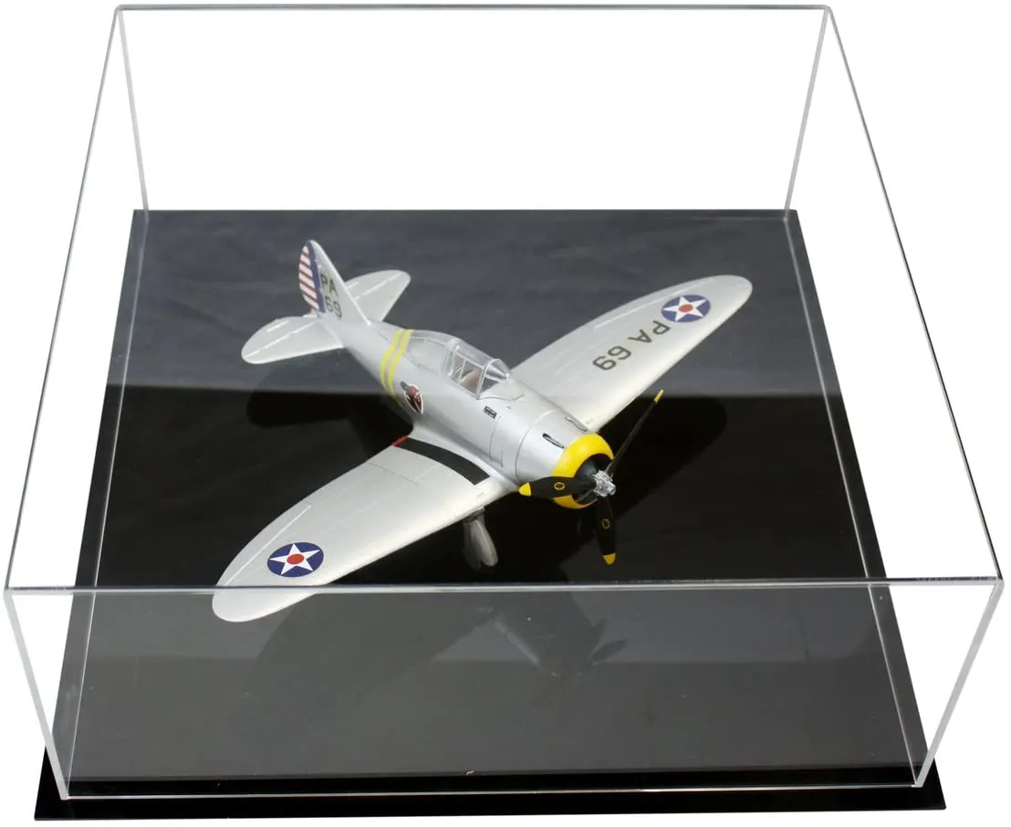 48933 airplane diecast display case feature 4