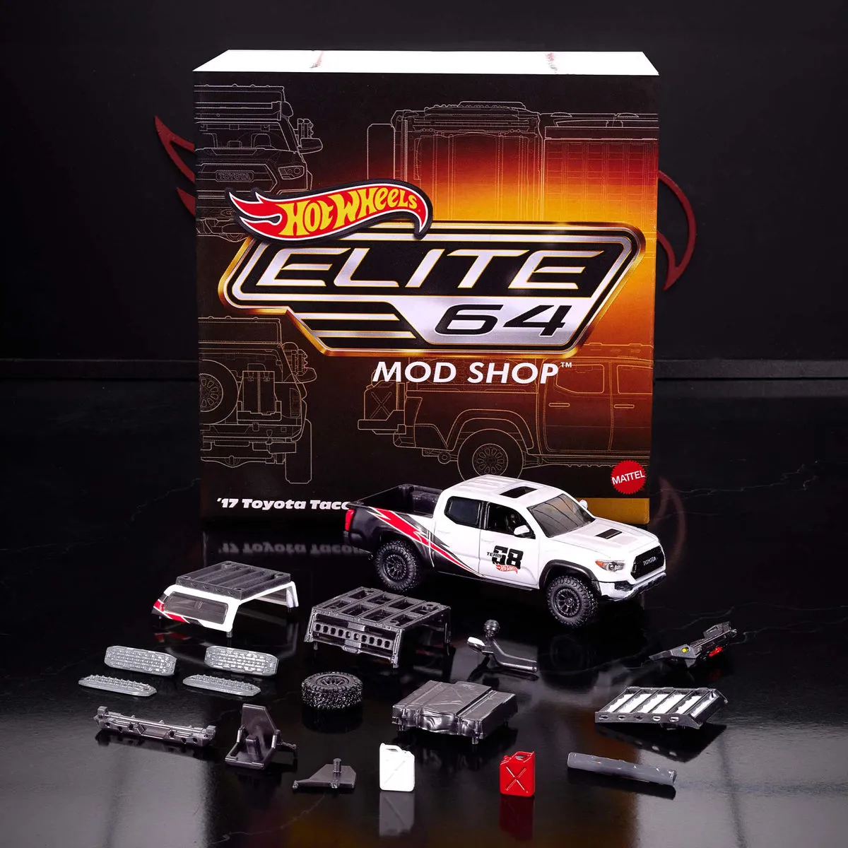 48953 diecast car scale detail