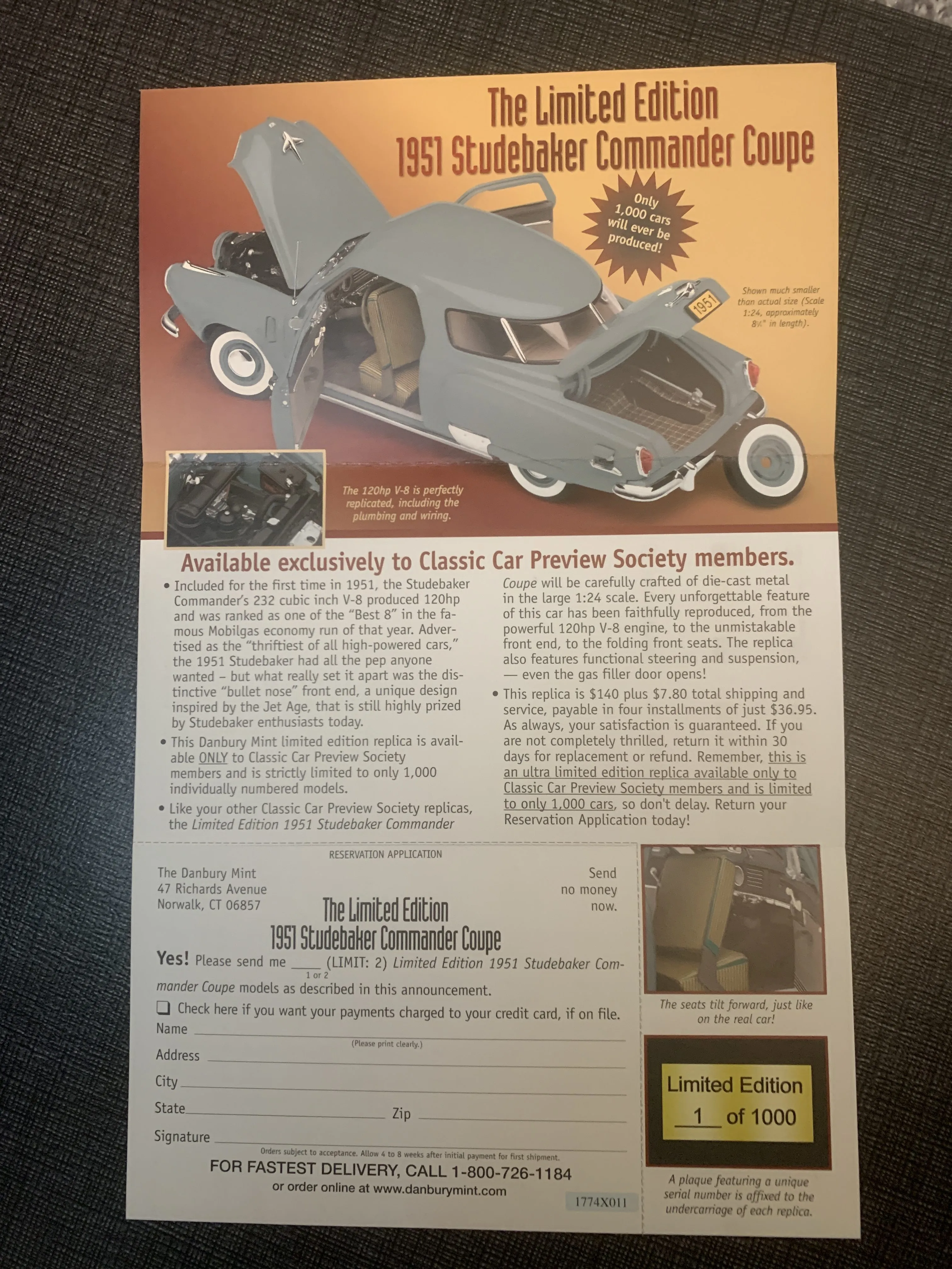 48976 diecast cars display