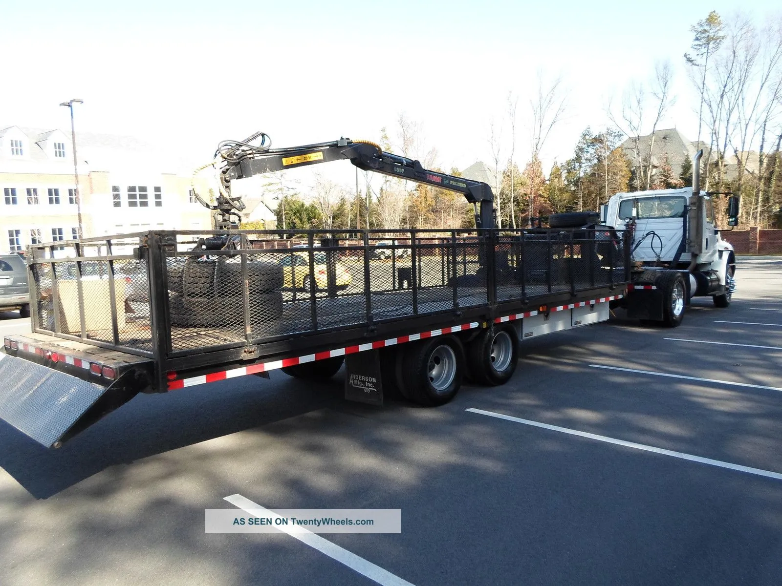 48982 diecast knuckle boom log loader hydraulic system