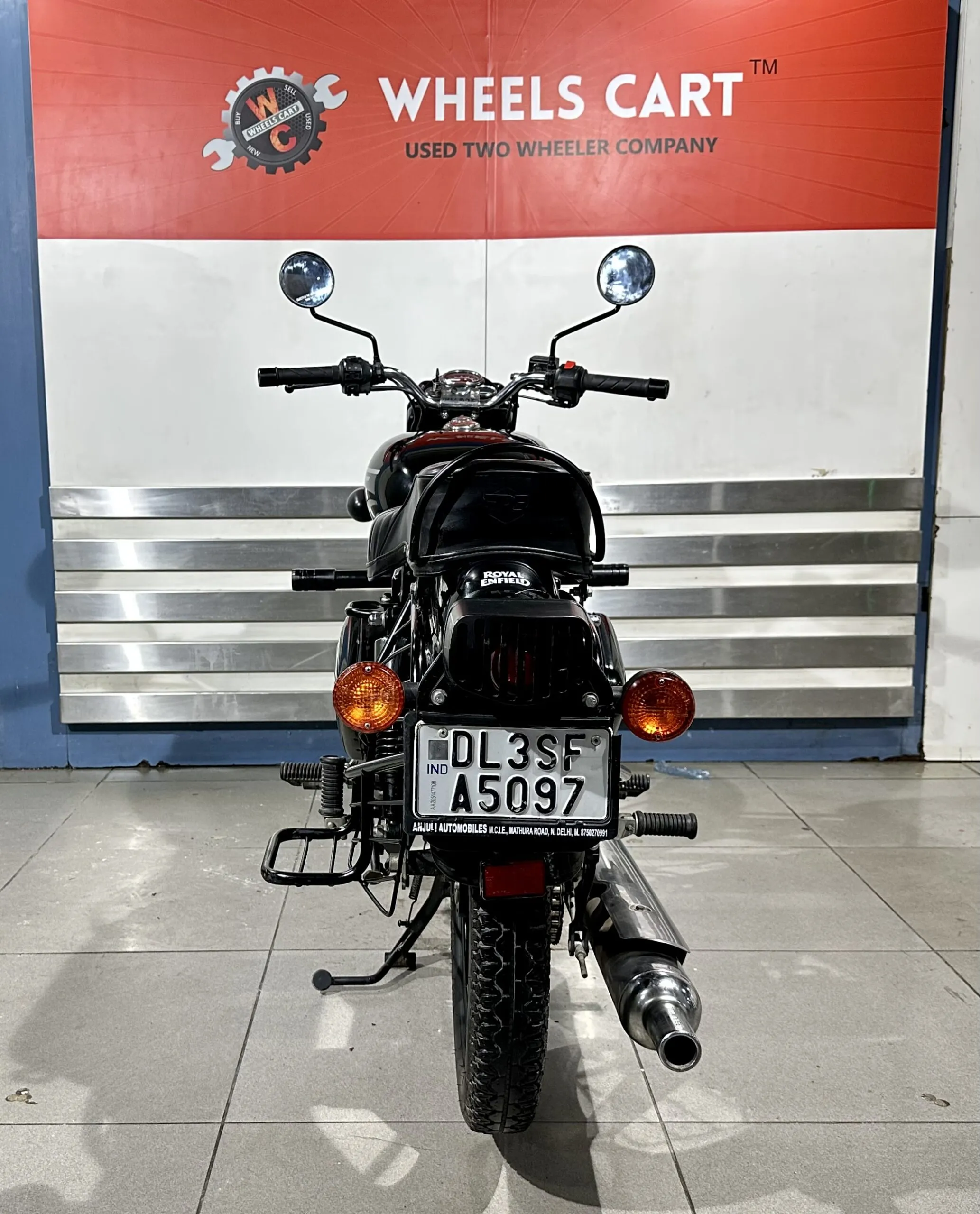 48983 diecast royal enfield bullet model 4