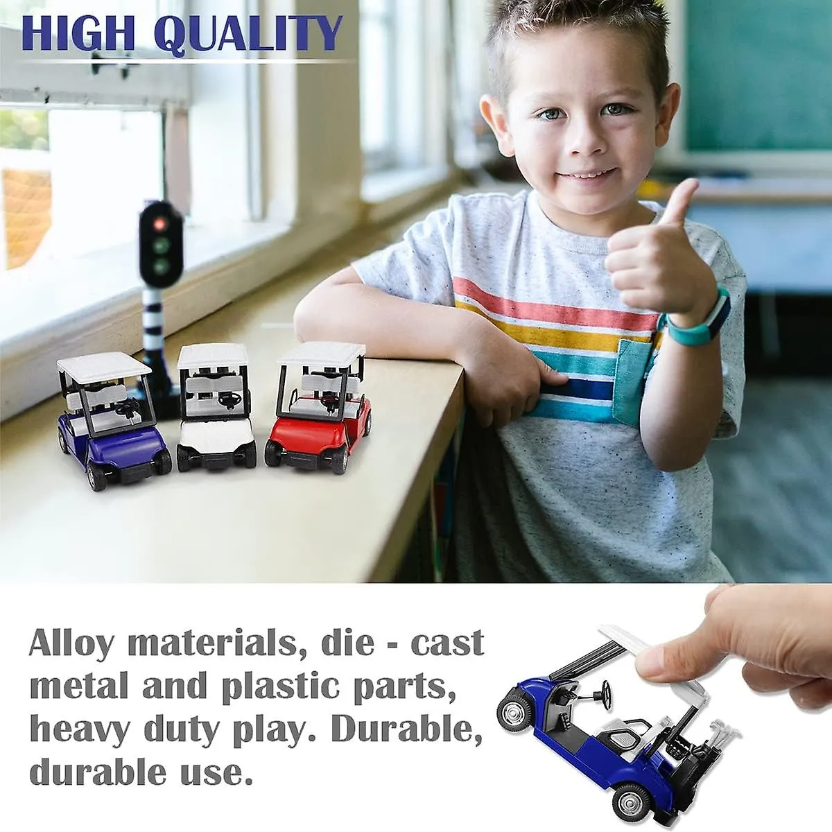 48990 mini golf cart diecast model 5