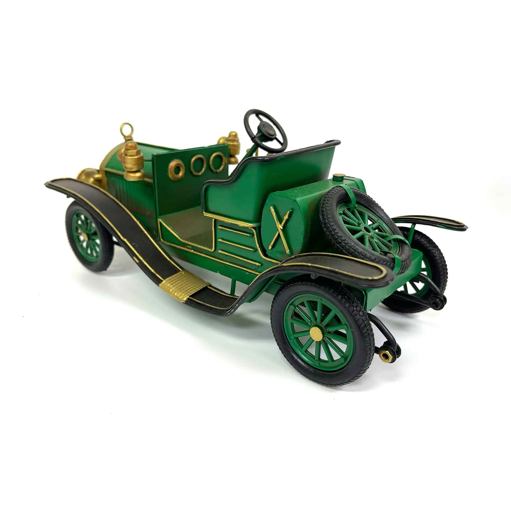 49022 green diecast car detail 2