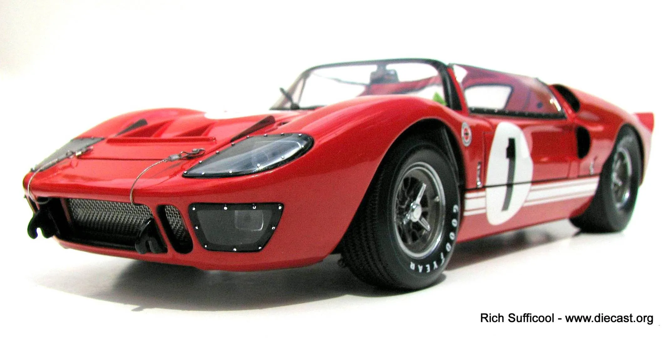 49031 ford gt40 diecast materials