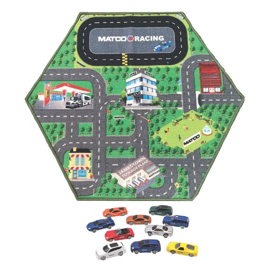 49060 city road design playmat