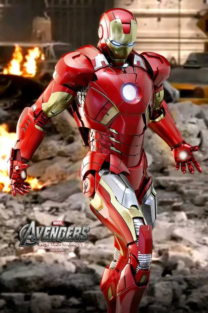 49062 hot toys mark 7 diecast accessories
