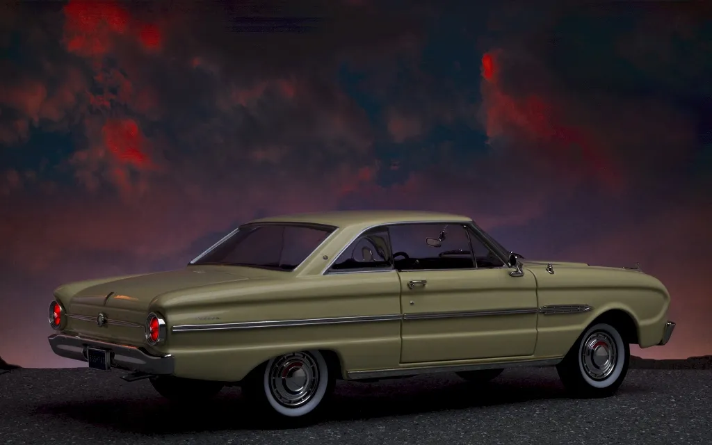 49084 ford falcon diecast interior