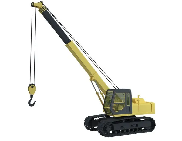 49090 crawler crane diecast model scale